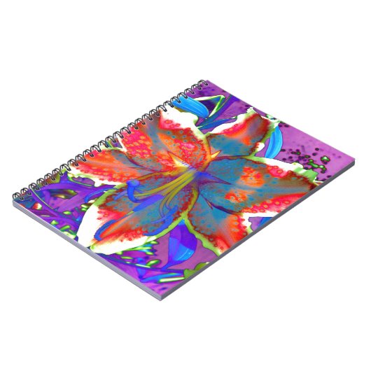 Carnet Lily rétro (Côté gauche)