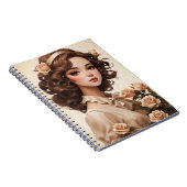 Carnet Lily Vintage journaux de jonques imprimables (Côté Droit)