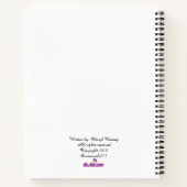 Carnet Lime Blend Marble Journal.. La vie est comme une v (Dos)