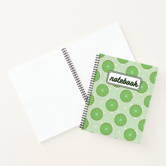 Carnet Lime Green Aesthetic Notebook (Intérieur)