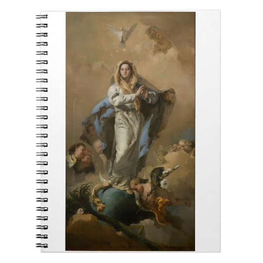 Carnet L'Immaculée Conception par Giovanni Tiepolo (Devant)