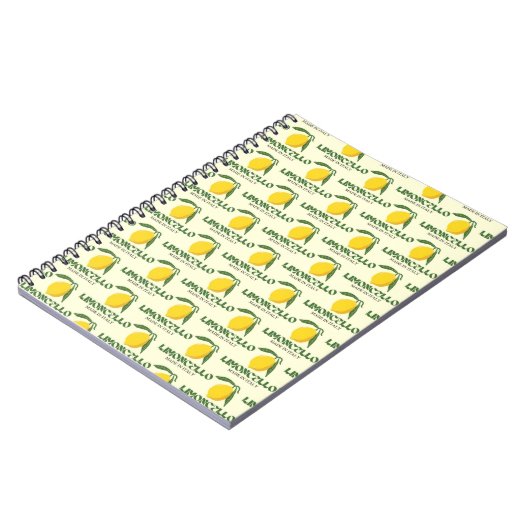 Carnet Limoncello (Côté gauche)