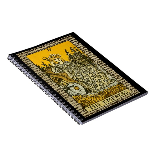 Carnet L'impératrice Tarot (Côté Droit)