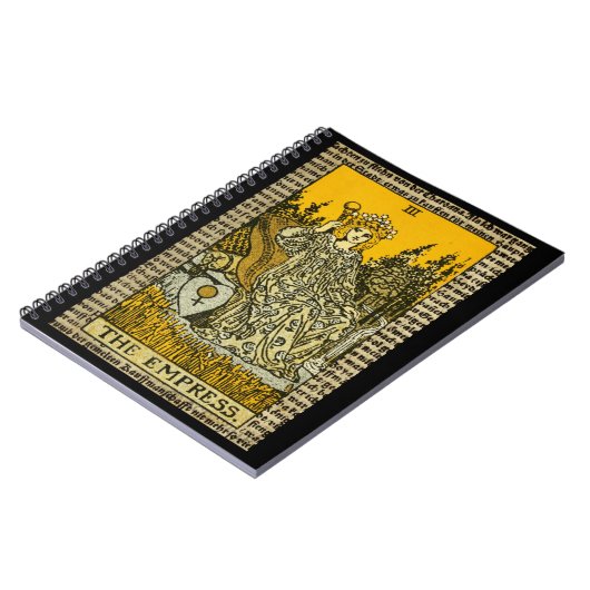 Carnet L'impératrice Tarot (Côté gauche)