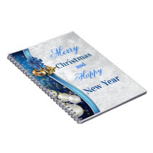 Linda Libreta para tus apuntes Navideños