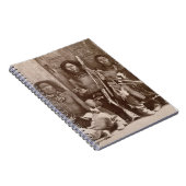 Carnet L'Indien trois brave, photographié par l'anglais (Côté Droit)