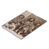 Carnet L'Indien trois brave, photographié par l'anglais (Côté gauche)