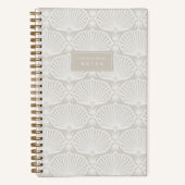 Carnet Linen Beige | Deco Fans Personalized (Recto)