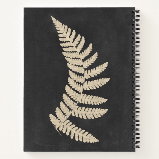 Carnet Linen Fern (Dos)