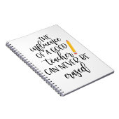 Carnet L'influence d'un bon enseignant ne peut jamais êtr (Côté Droit)