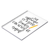 Carnet L'influence d'un bon enseignant ne peut jamais êtr (Côté gauche)