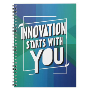 Carnet L'innovation commence avec vous option 3