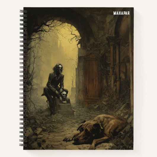 Carnet "L'Inquiétude" (Devant)