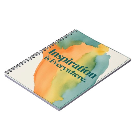 Carnet L'Inspiration Est Partout (Côté gauche)