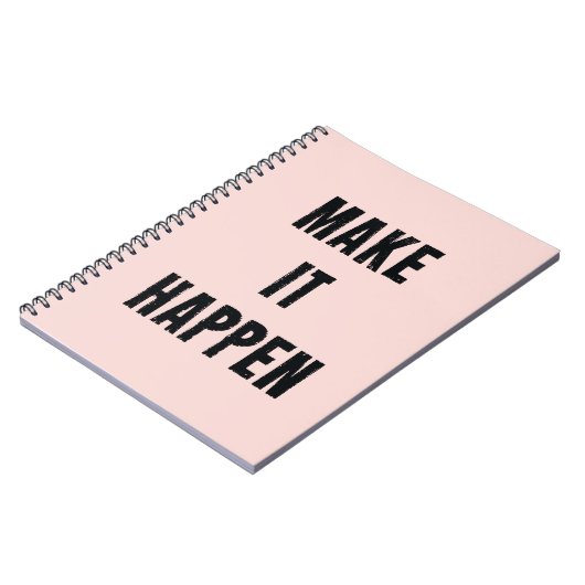 Carnet L'Inspiration rose En Fait (Côté gauche)