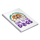 Carnet L'intendant Kennel Ma vie est allée aux chiens (Côté Droit)