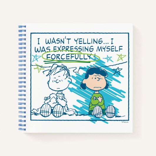 Carnet Linus & Lucy "Je ne hurlais pas..." (Devant)