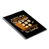 Carnet L'Inventeur De Mocha Devrait Être Sainté (Côté Droit)
