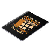 Carnet L'Inventeur De Mocha Devrait Être Sainté (Côté gauche)