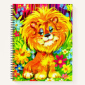 Carnet lion (Devant)