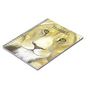 Carnet Lion (Côté gauche)