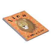 Carnet Lion 23 juillet 22 (Côté Droit)