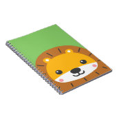 Carnet Lion bébé mignon | Cartographie (Côté Droit)