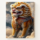 Carnet Lion Chinois (Dos)