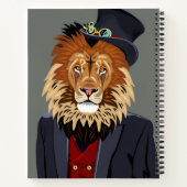 Carnet Lion classique (Dos)