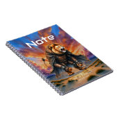 Carnet Lion Cyber des Terres Désolées (Côté Droit)