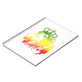 Carnet Lion de Juda - Rasta (Côté gauche)