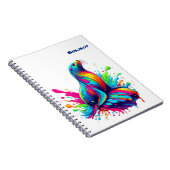 Carnet Lion de mer coloré (Côté Droit)