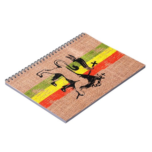 Carnet Lion de reggae (Côté gauche)