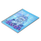 Carnet Lion et papillons par Renee Lavoie Bloc-notes (Côté gauche)