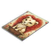 Carnet Lion Love 3 (Côté gauche)
