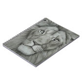 Carnet Lion Majestueux (Côté gauche)