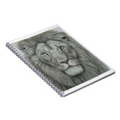 Carnet Lion Majestueux (Côté Droit)