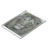 Carnet Lion Majestueux (Côté gauche)