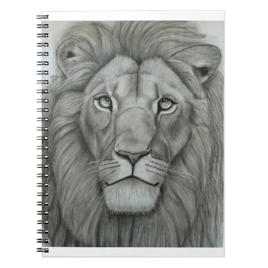 Carnet Lion Majestueux (Devant)