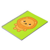 Carnet Lion mignon (Côté gauche)