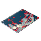 Carnet Lion Pop Art (Côté gauche)