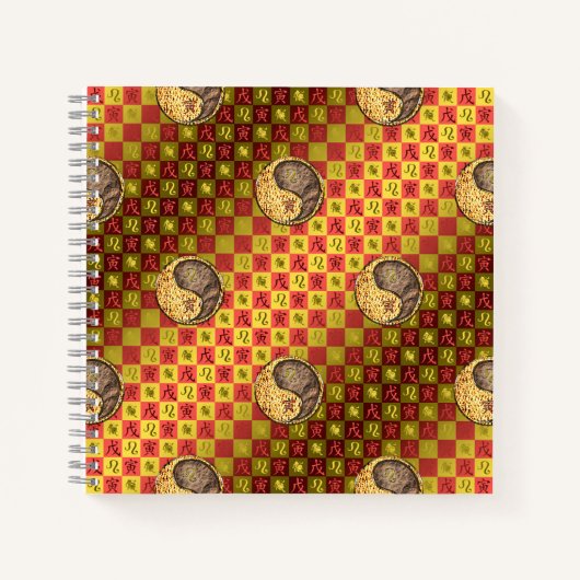 Carnet Lion & Tigre de Terre (Devant)