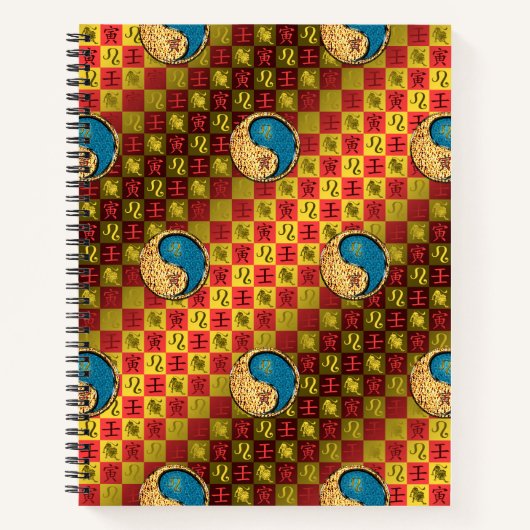 Carnet Lion & Tigre d'eau (Devant)