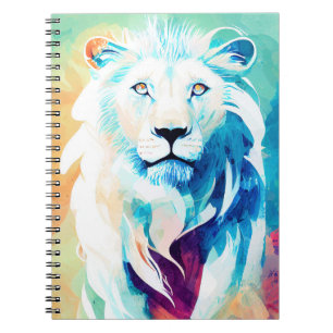 Carnet Lion Wild Nature Animaux Couleurs Art Peinture