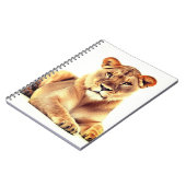 Carnet Lioness Art (Côté gauche)