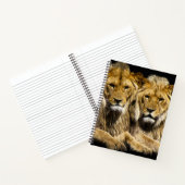 Carnet Lions prédateurs dangereux (Intérieur)