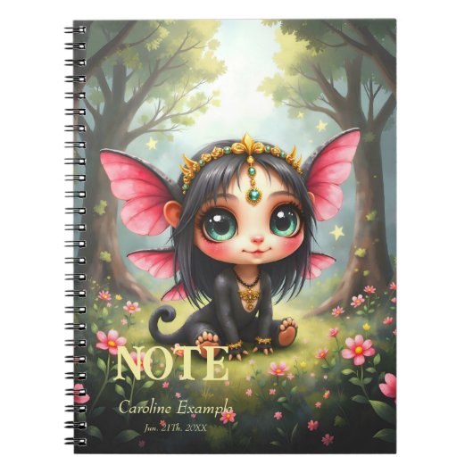 Carnet Liora – Gardienne des Petites Étoiles (Devant)