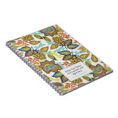 Carnet Liquide floral ethnique (Côté Droit)