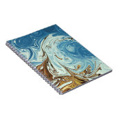 Carnet Liquide pour motif abstrait (Côté Droit)