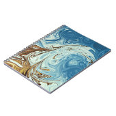Carnet Liquide pour motif abstrait (Côté gauche)